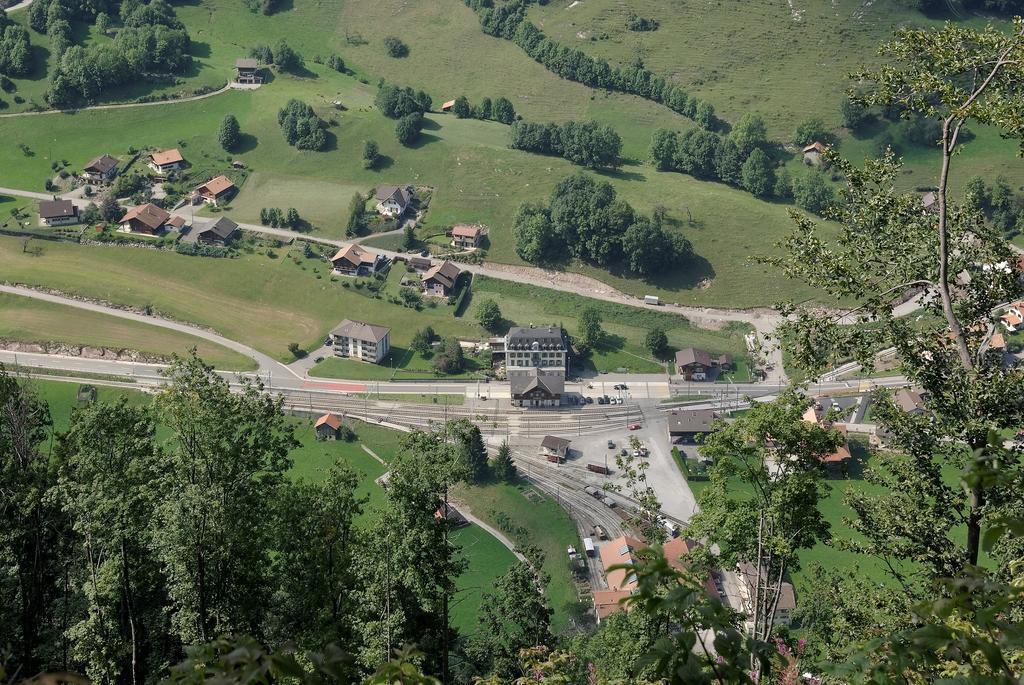 Maison D'Hotes De La Gare Montbovon Exteriér fotografie